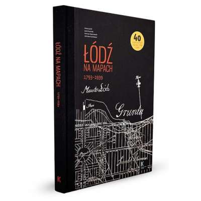 Łódź na mapach